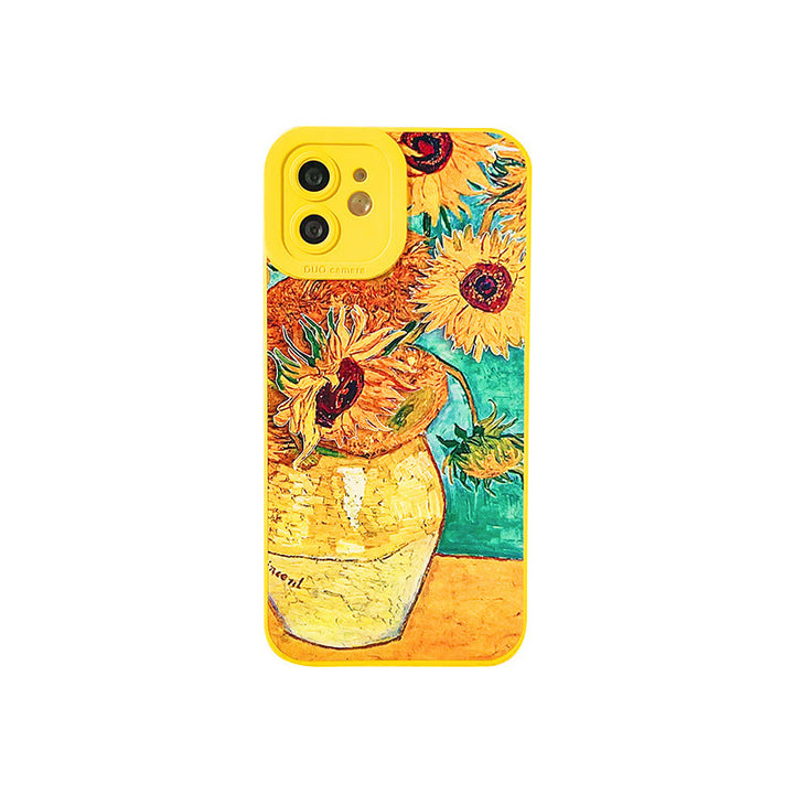 Sunflower IPhone14 Phone Case Silicone Phone Case - ZEYTONCART