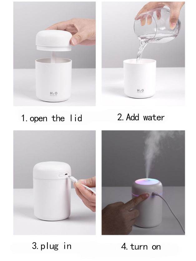 Ultrasonic Aromatherapy Essential Oil Diffuser - ZEYTONCART