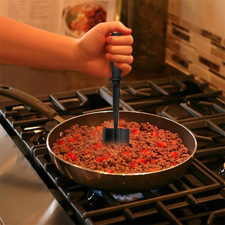 Multifunctional Meat Chopper Heat Resistant Meat Masher Nylon Hamburger Chopper Ground Utensil Non Stick Cookware Tool Kitchen Gadgets - ZEYTONCART