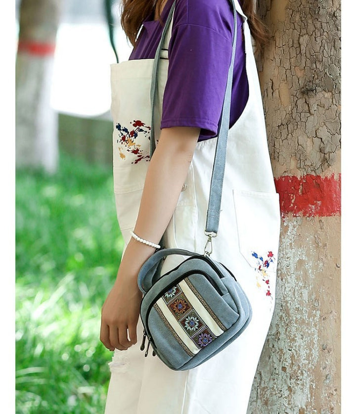 Messenger Fashion Canvas Shoulder Bag - ZEYTONCART