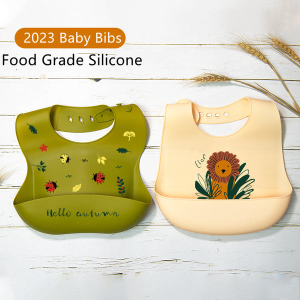 Waterproof Children's Saliva Bag Feeding Auxiliary Food Bib