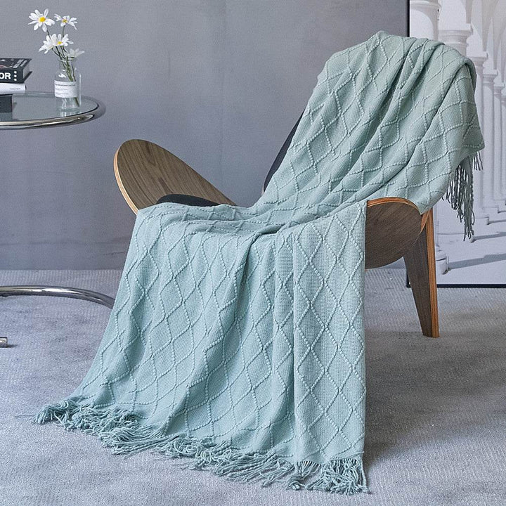 Sofa Blanket Cover Blanket Nordic Office Blanket - ZEYTONCART