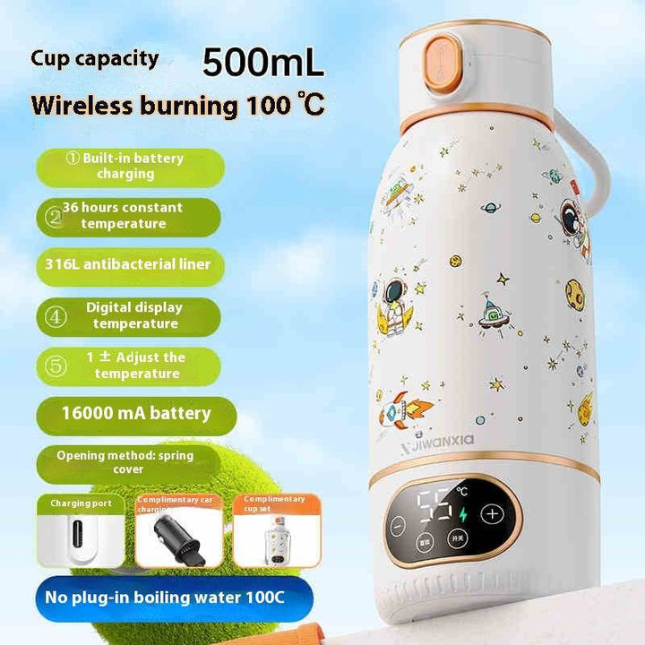 Integrated Insulation Intelligent Portable Electric Kettle - ZEYTONCART