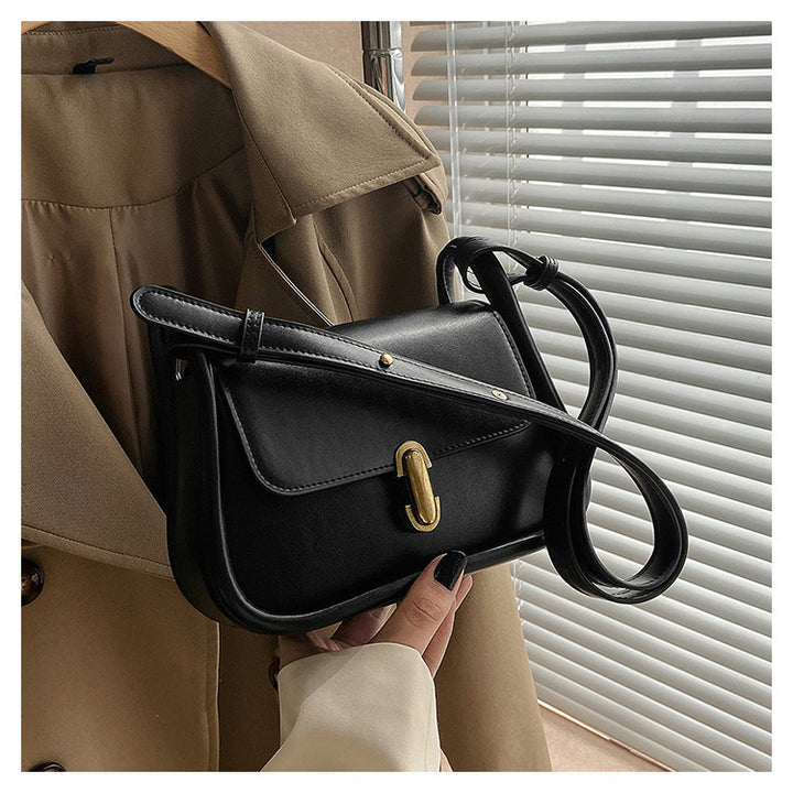 Women's Fashion Solid Color Crossbody Bag - ZEYTONCART