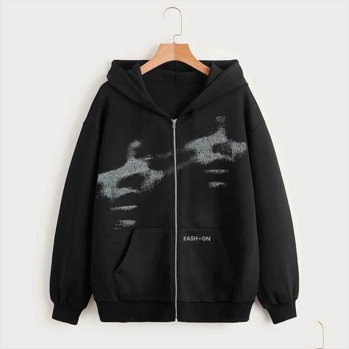 Men Women Y2K Clothing Zip Hoodie Fashion - ZEYTONCART