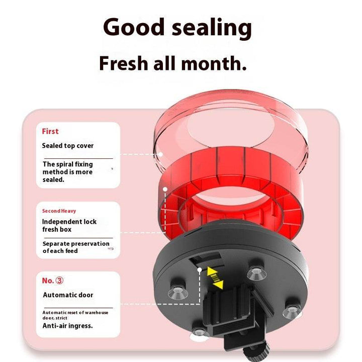 Feeding Artifact Fish Tank Timing Automatic Feeding - ZEYTONCART