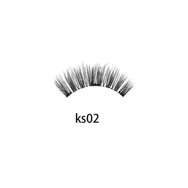 Double Magnetic Three Magnetic Four Magnetic Five Magnetic False Eyelashes Suit - ZEYTONCART