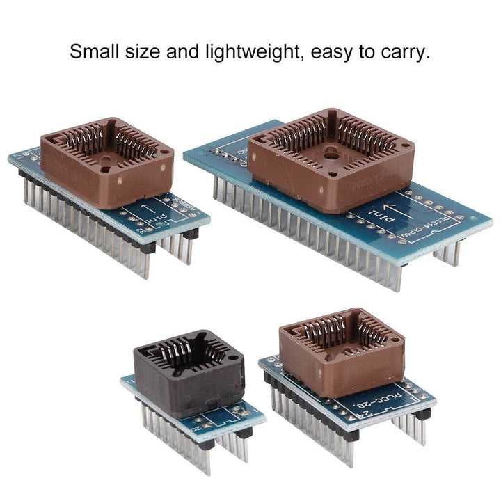 9 Piece Programmer Adapters Sockets Kit for TL866CS TL866A EZP2010 IC Extractor - ZEYTONCART