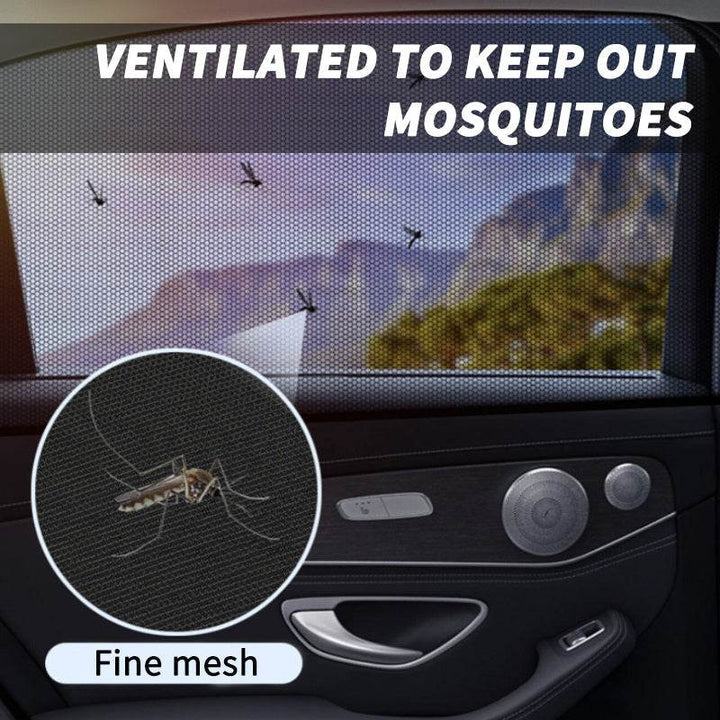 Car Front&Rear Side Curtain Sun Visor Shade Mesh Cover Insulation Anti-mosquito Fabric Shield UV Protector Car Accessories Car Side Window Sunshades Window Screen Door Covers UV Protector - ZEYTONCART