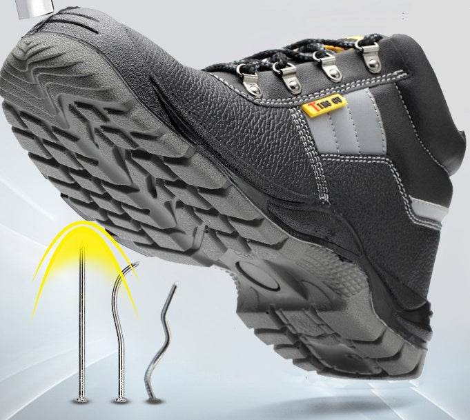 Safety Shoes Heavy Duty Sneakers Toe Cap Steel Protection Boots For Men - ZEYTONCART