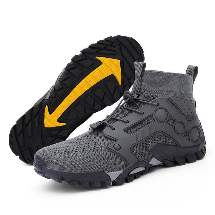 Outdoor Large Size Hiking Shoes Men's Lightweight High-top - ZEYTONCART