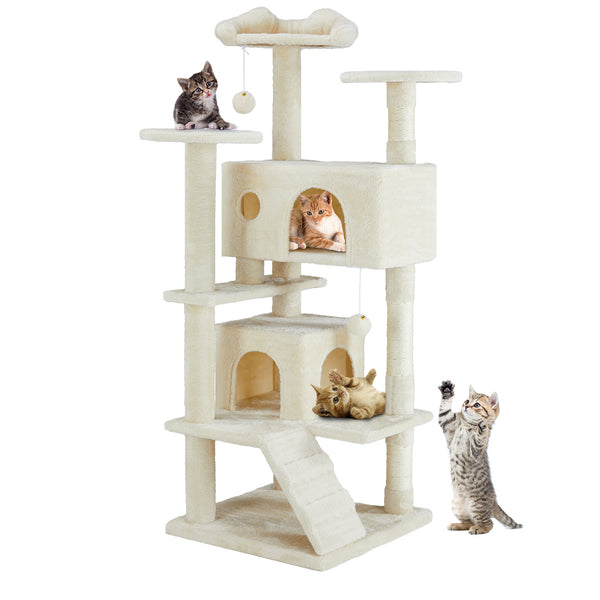 Multi Functional Cat Treehouse Cat Climbing Frame - ZEYTONCART