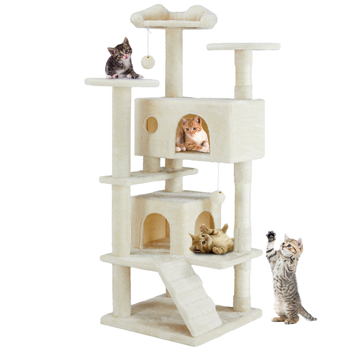 Multi Functional Cat Treehouse Cat Climbing Frame - ZEYTONCART
