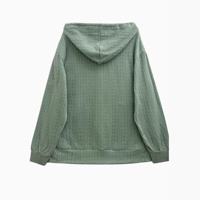 Hooded Sweater New Autumn And Winter Zipper Coat - ZEYTONCART