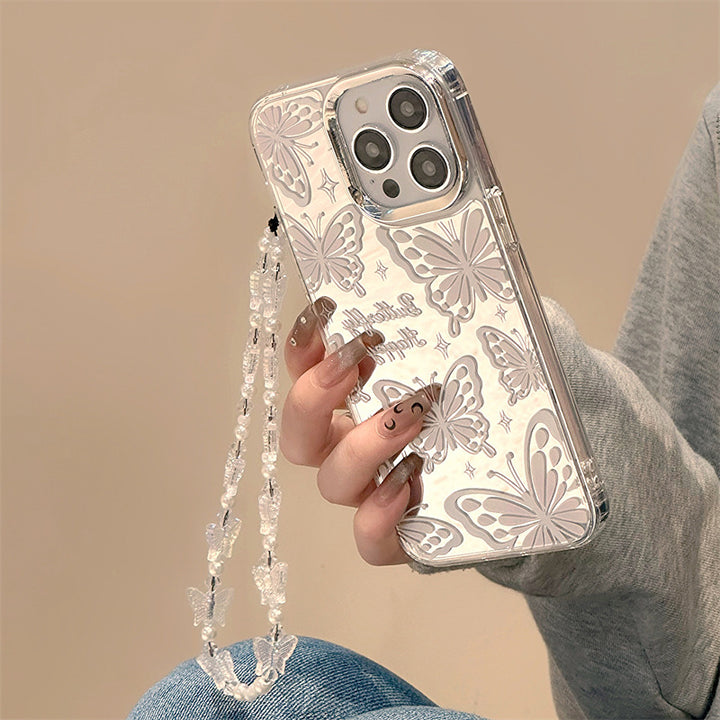 Three-in-one Mirror IPhone15promax Phone Case - ZEYTONCART