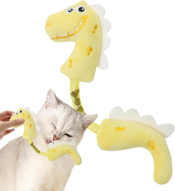 Cat Toys Cat Chew Toy For Teeth Cleaning Catnip Rope Toys For Cats Springs Cat Toy Interactive Cat Kicker Toys For Indoor Cats - ZEYTONCART