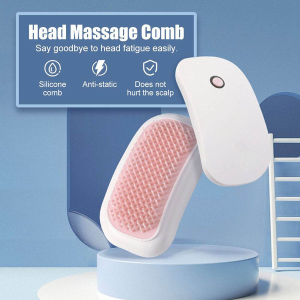 Electric Scalp Massager Scalp Massage Machine Head Massager Scraper Head Scratcher Mini Hair Massage Scalp Scrub Brush - ZEYTONCART