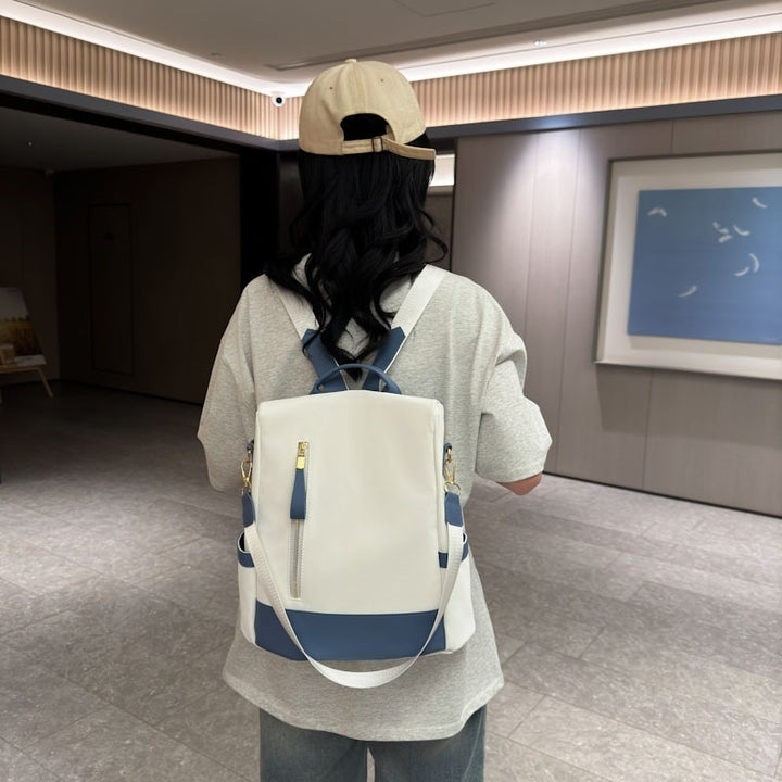 Anti-theft Backpack Soft Texture Large Capacity Women's Backpack Out Travel Bag Tide - ZEYTONCART