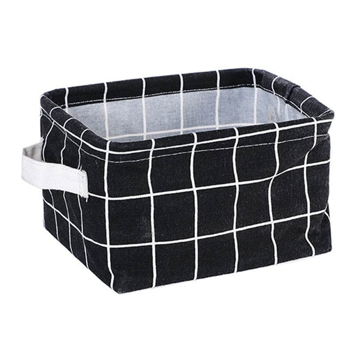 Zeyton Foldable Cotton Storage Basket - Stylish Organizer - ZEYTONCART