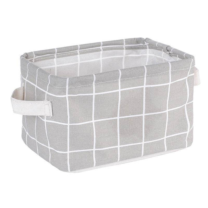 Zeyton Foldable Cotton Storage Basket - Stylish Organizer - ZEYTONCART