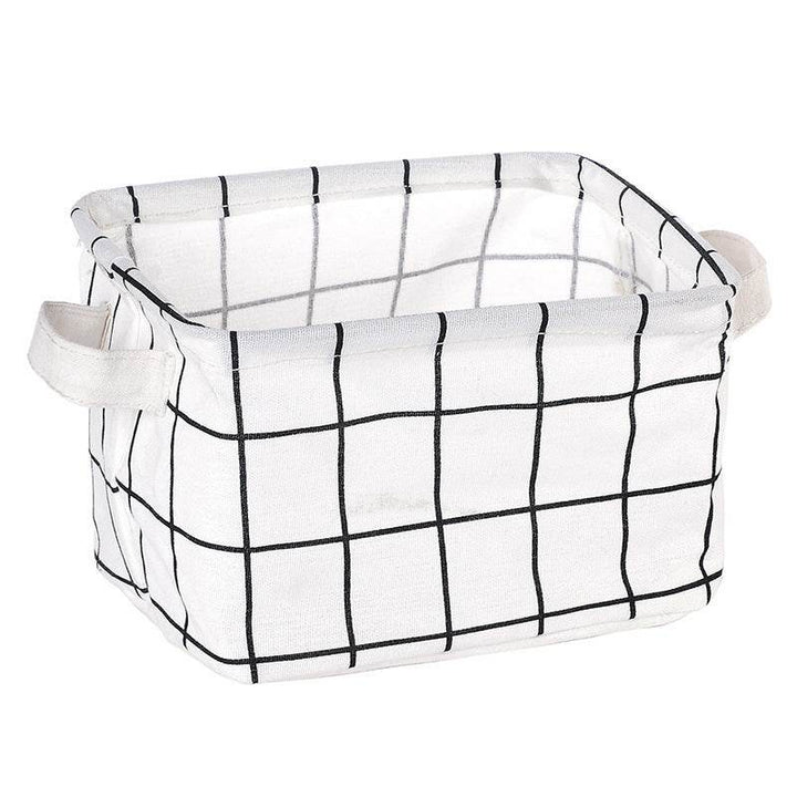 Zeyton Foldable Cotton Storage Basket - Stylish Organizer - ZEYTONCART