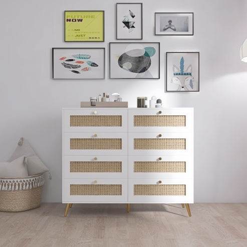 ZytonCart Golden Leg Furniture Chest of Drawers - ZEYTONCART