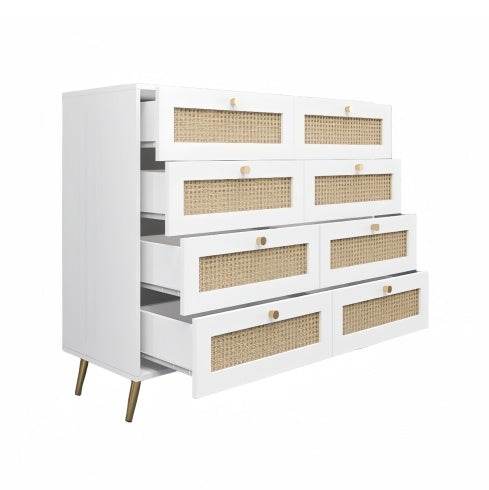 ZytonCart Golden Leg Furniture Chest of Drawers - ZEYTONCART