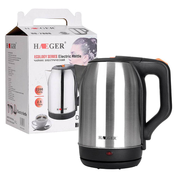 Zeyton Quick Boil Electric Kettle - 2.5L, 2200W - ZEYTONCART