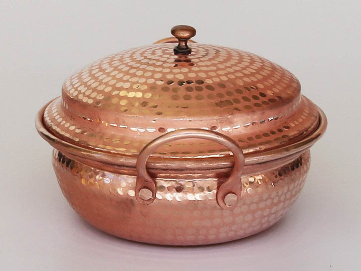 Zeyton Handmade Copper Pot Online for Cooking & Serving - ZEYTONCART