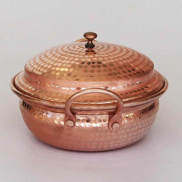 Zeyton Handmade Copper Pot Online for Cooking & Serving - ZEYTONCART