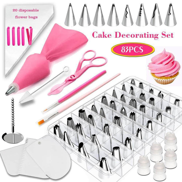 ZEYTON CART Icing Piping Nozzles Kit for Stunning Cakes - ZEYTONCART