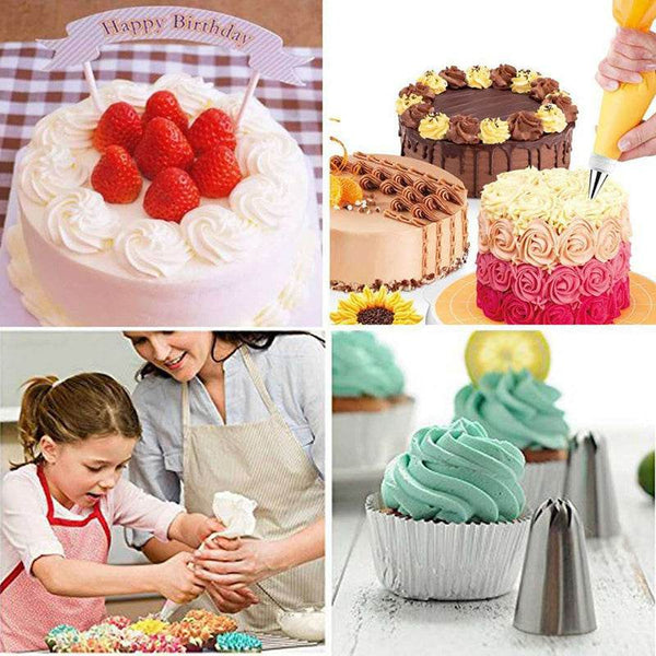ZEYTON CART Icing Piping Nozzles Kit for Stunning Cakes - ZEYTONCART