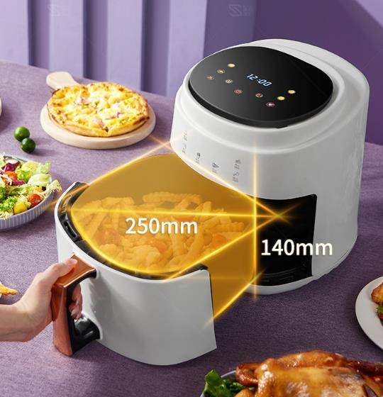 Air Fryer Large Capacity 6L 8L Intelligent Electric Fryer - ZEYTONCART