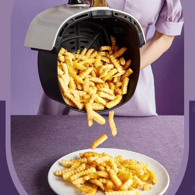 Air Fryer Large Capacity 6L 8L Intelligent Electric Fryer - ZEYTONCART