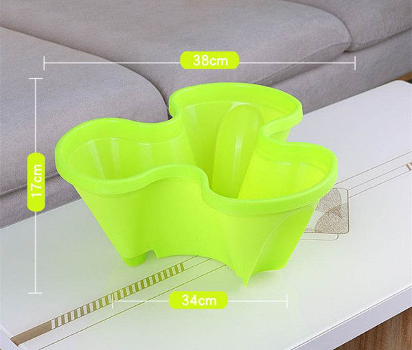 Zeyton Large Balcony Garden Planter in Bright Green - ZEYTONCART
