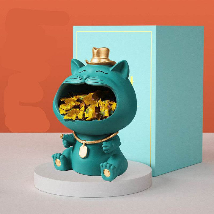 ZEYTON CART Living Room Storage Decor Cat Figurines - ZEYTONCART