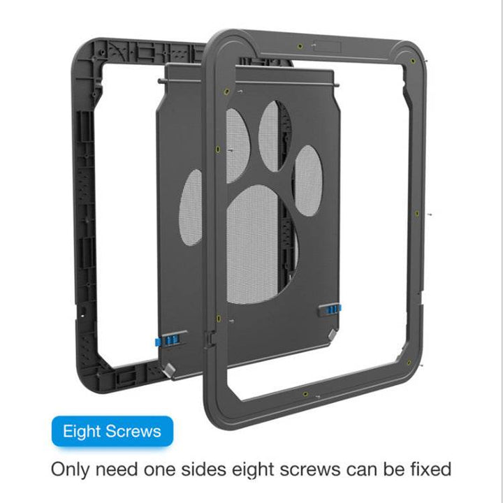 ZEYTON Pet Door for Dogs with Paw Print Design - ZEYTONCART