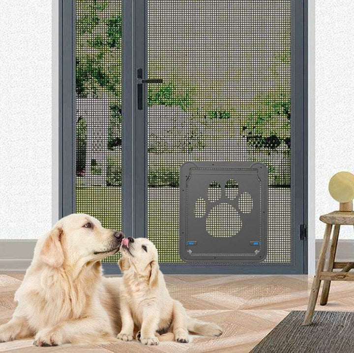 ZEYTON Pet Door for Dogs with Paw Print Design - ZEYTONCART