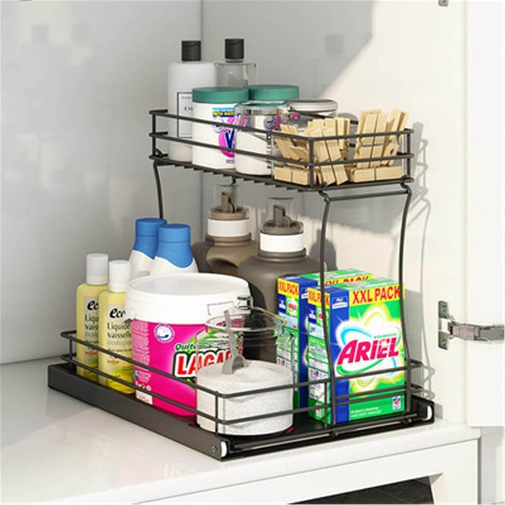 ZEYTON CART Metal Pantry Organizer Rack for Storage - ZEYTONCART