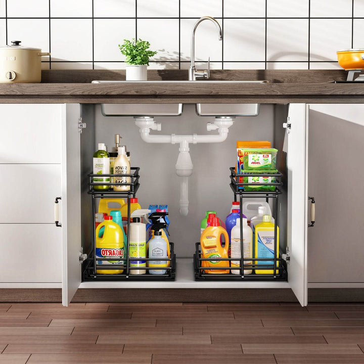 ZEYTON CART Metal Pantry Organizer Rack for Storage - ZEYTONCART