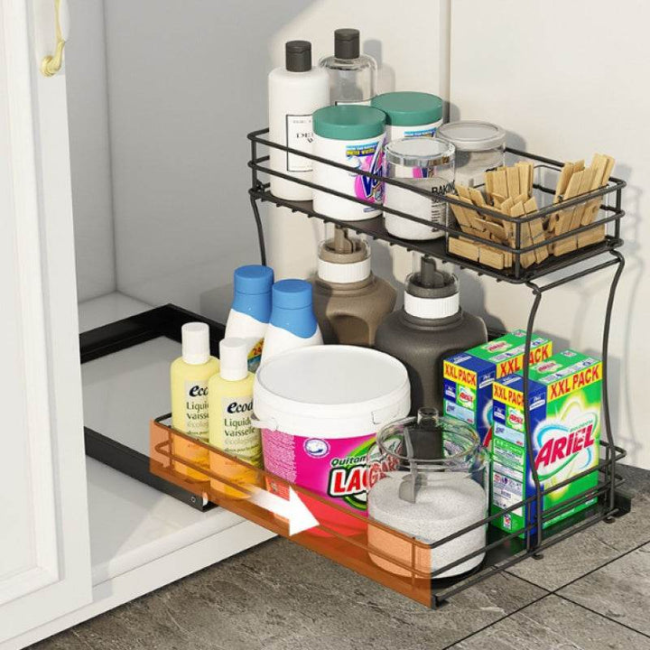 ZEYTON CART Metal Pantry Organizer Rack for Storage - ZEYTONCART