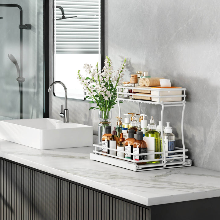 ZEYTON CART Metal Pantry Organizer Rack for Storage - ZEYTONCART