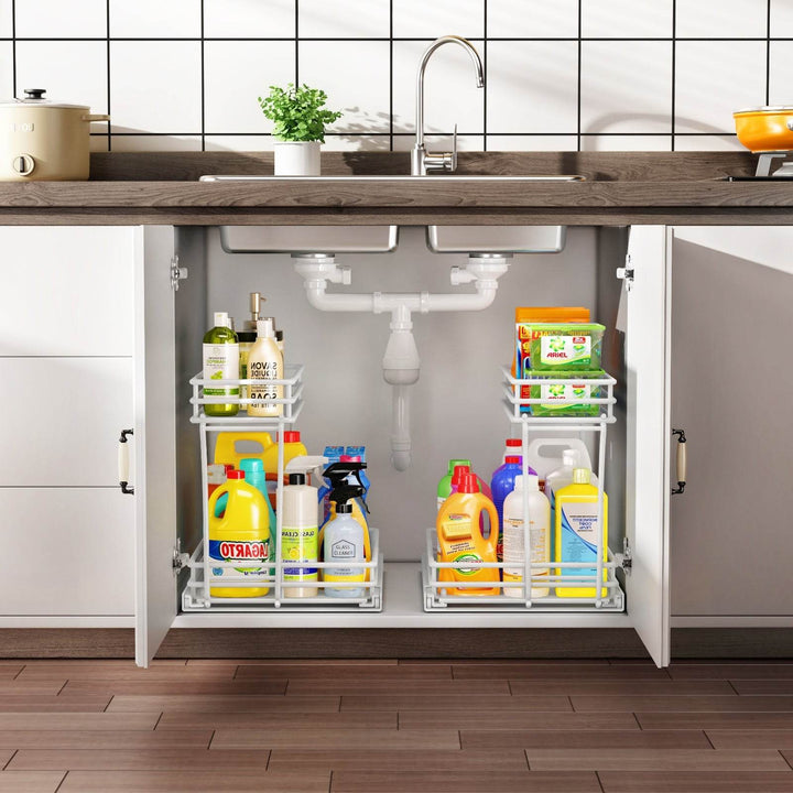 ZEYTON CART Metal Pantry Organizer Rack for Storage - ZEYTONCART
