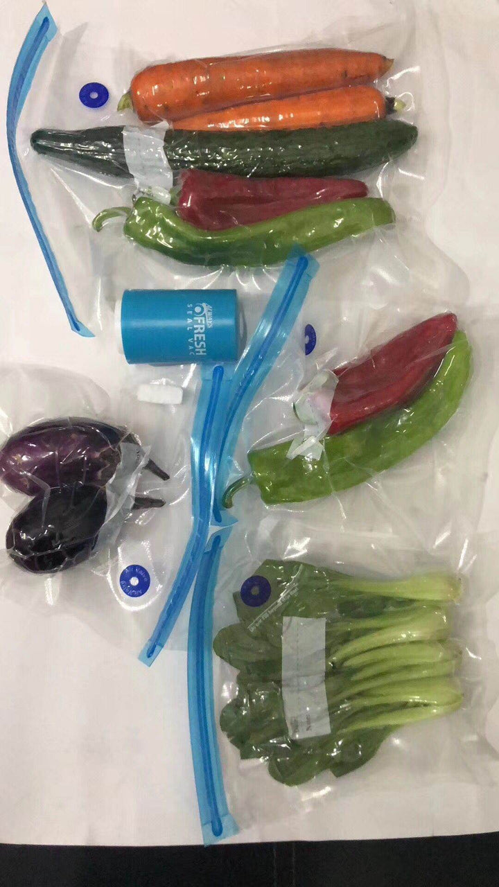Mini Vacuum Valve and Food Storage Bags - ZEYTONCART