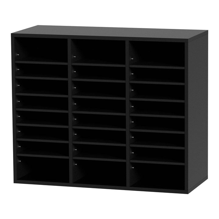 ZEYTON CART Wood Office Mailroom Organizer for Files - ZEYTONCART