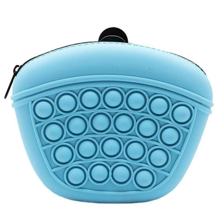 Silicone Pop It Fidget Pet Treat Bag for Dogs - ZEYTONCART