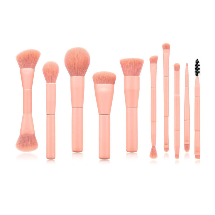 ZEYTON Pink Makeup Brush Set for Flawless Application - ZEYTONCART