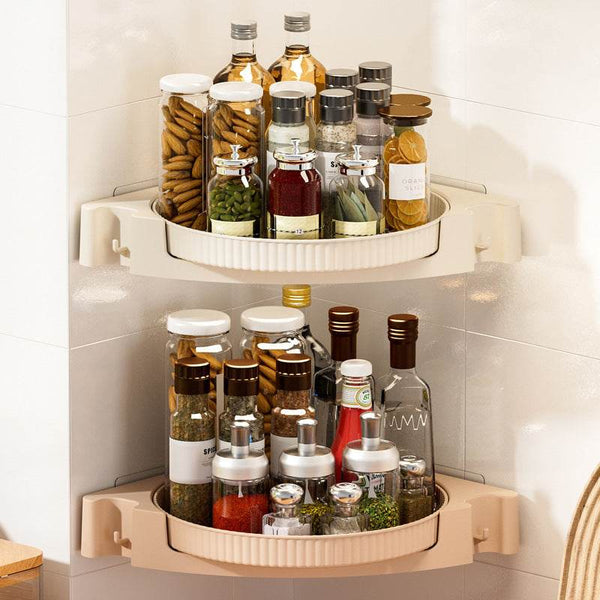 Kitchen Rotating Spice Rack Multi-function Turntable - ZEYTONCART