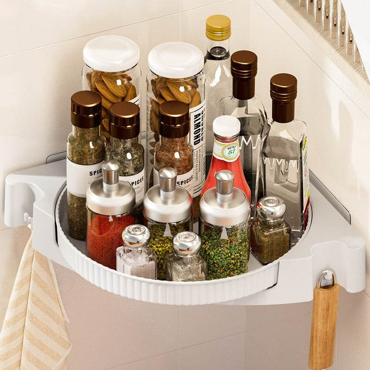 Kitchen Rotating Spice Rack Multi-function Turntable - ZEYTONCART