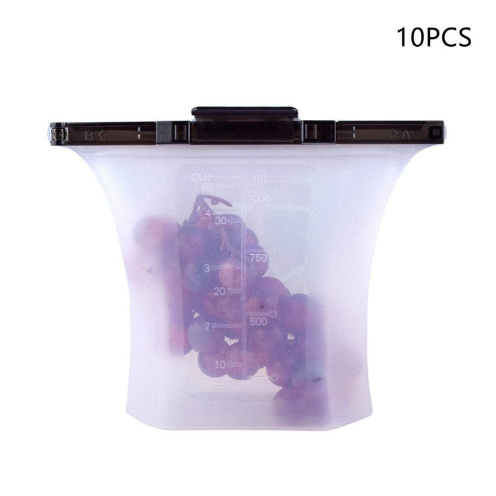 Silicone Food Storage Bags for Fresh Produce & Meal Prep - ZEYTONCART